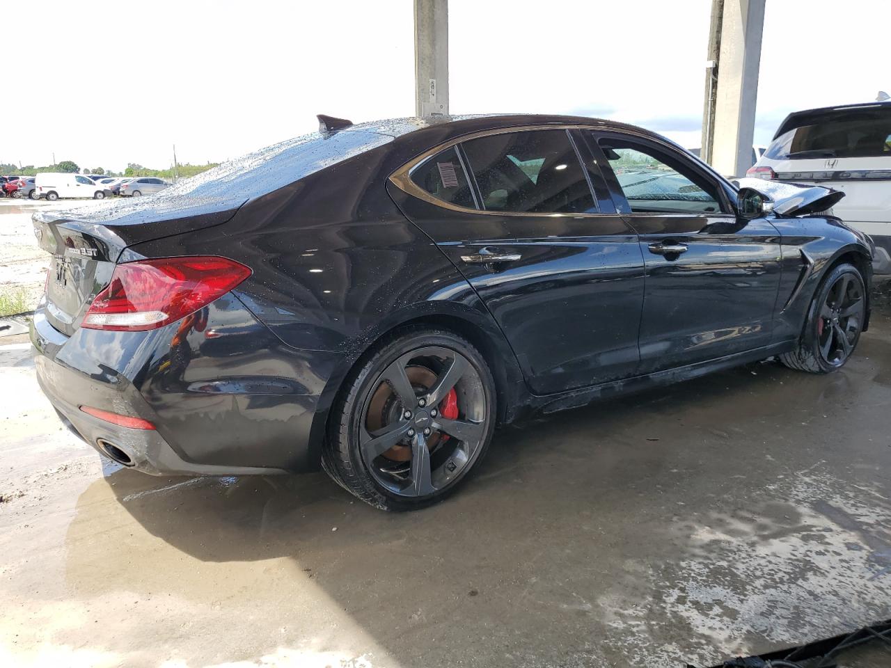 2021 Genesis G70 Prestige VIN: KMTG34LE9MU070858 Lot: 71347344