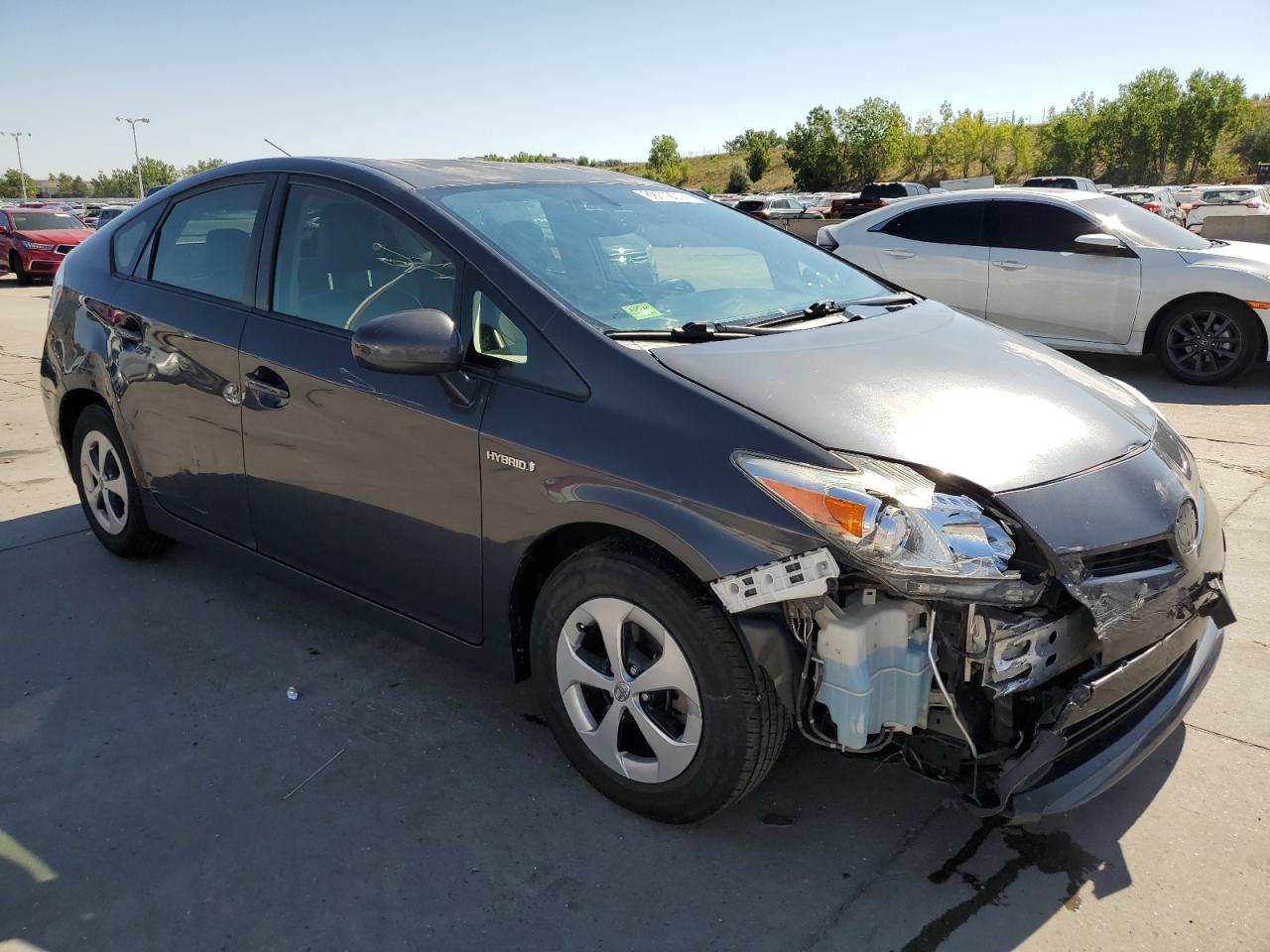 2014 Toyota Prius VIN: JTDKN3DUXE1811332 Lot: 69712014