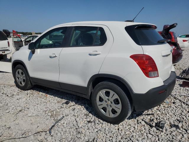  CHEVROLET TRAX 2015 White