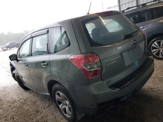  SUBARU FORESTER 2014 Темно-бірюзовий