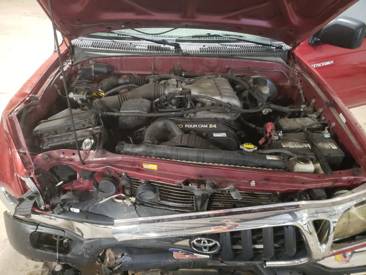 2004 Toyota Tacoma Double Cab VIN: 5TEHN72N04Z393462 Lot: 72798704