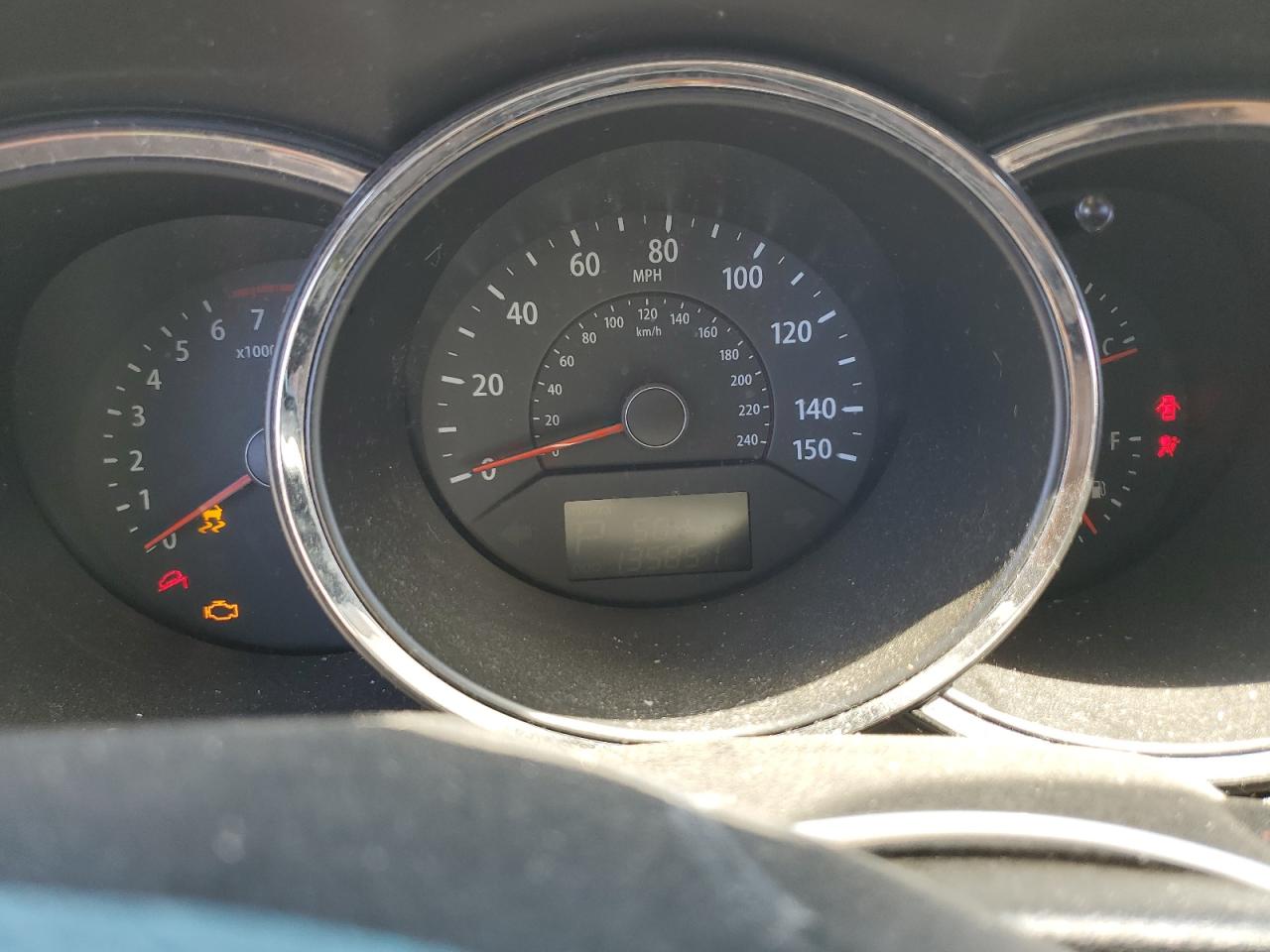 2013 Kia Sorento Lx VIN: 5XYKT4A66DG353482 Lot: 71043554