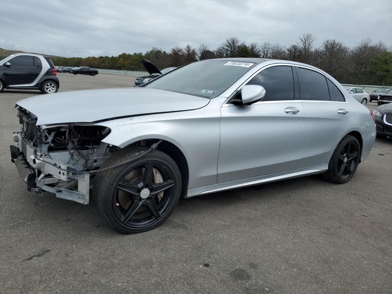 55SWF4KBXFU012342 2015 MERCEDES-BENZ C CLASS - Image 1