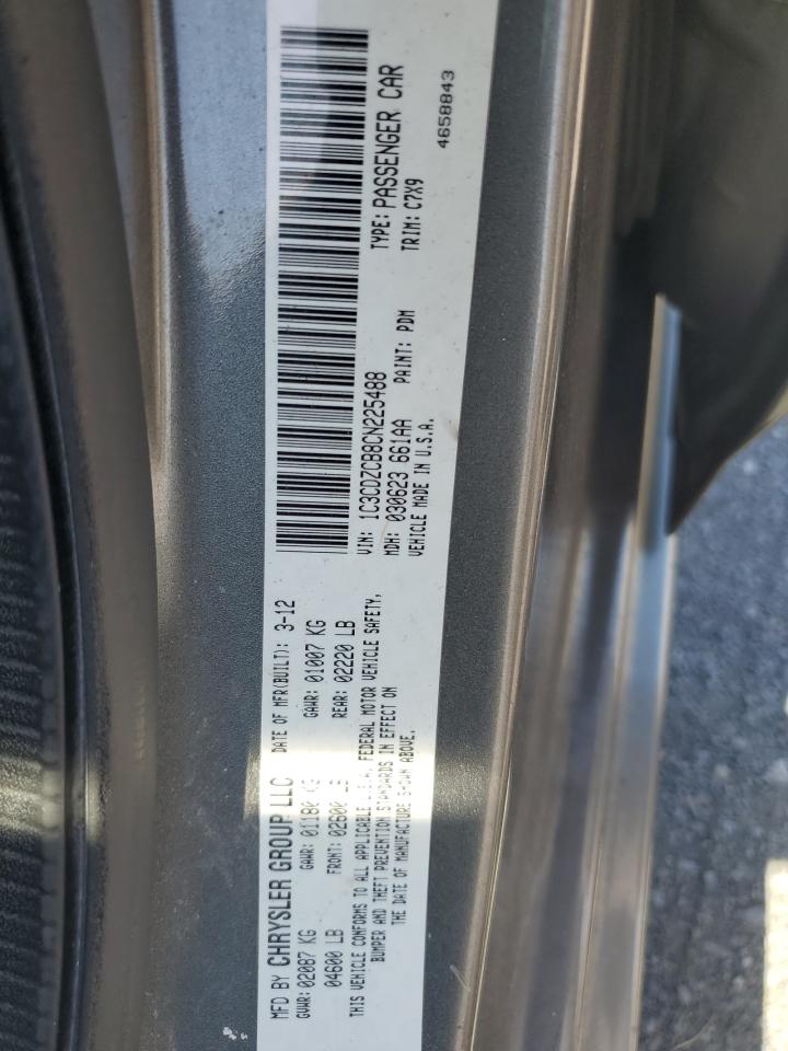 1C3CDZCB8CN225488 2012 Dodge Avenger Sxt