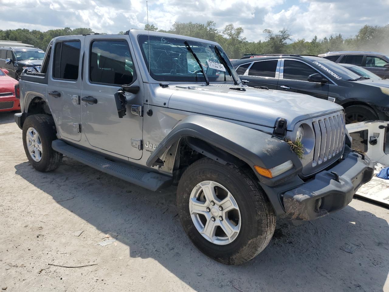 2019 Jeep Wrangler Unlimited Sport VIN: 1C4HJXDN3KW623370 Lot: 71735194