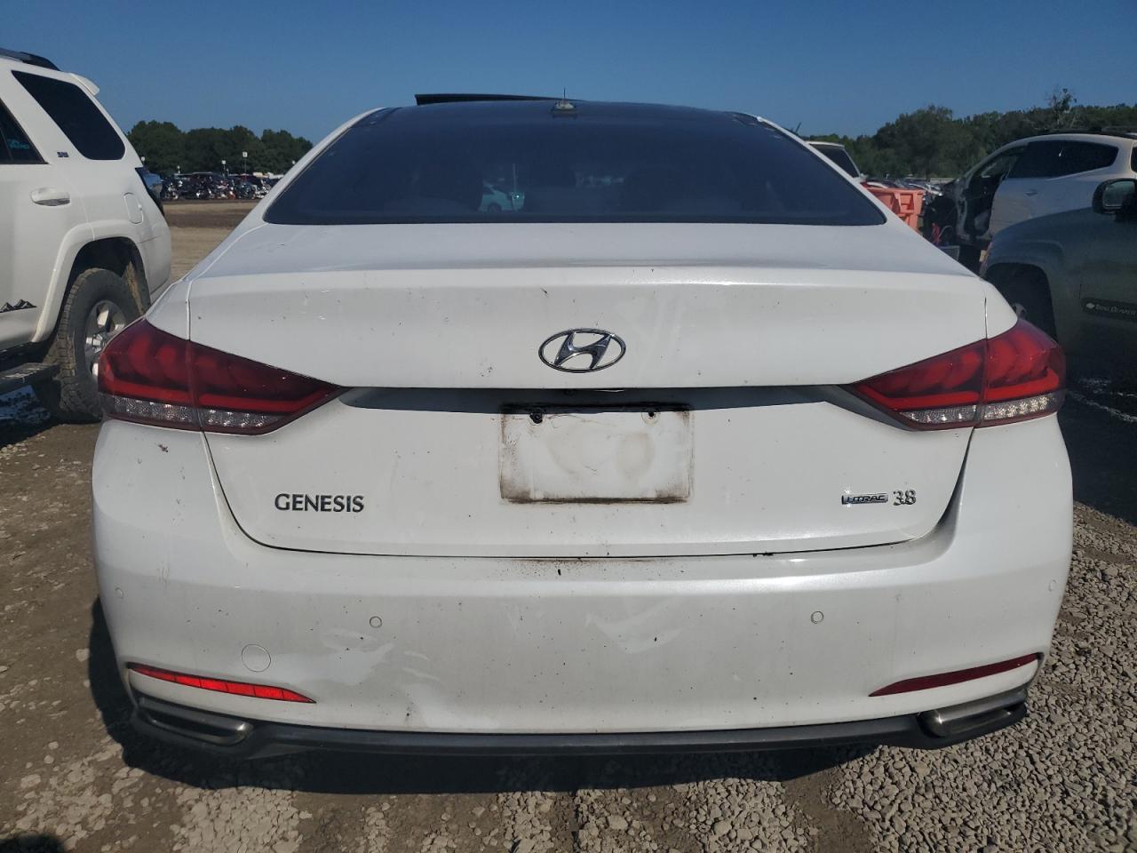 2015 Hyundai Genesis 3.8L VIN: KMHGN4JE1FU100557 Lot: 71789384