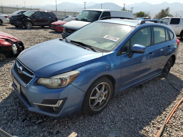 2015 Subaru Impreza Sport продається в Magna, UT - Rear End