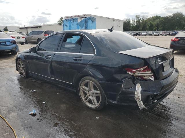  MERCEDES-BENZ C-CLASS 2012 Чорний