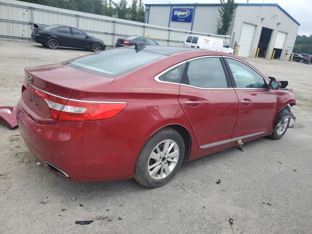  HYUNDAI AZERA 2012 Красный