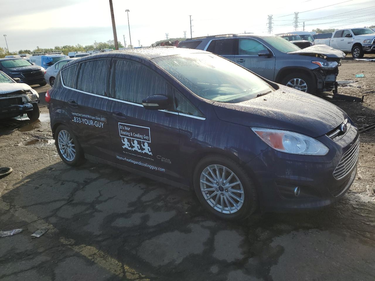 2016 Ford C-Max Premium Sel VIN: 1FADP5CU9GL115476 Lot: 73047254