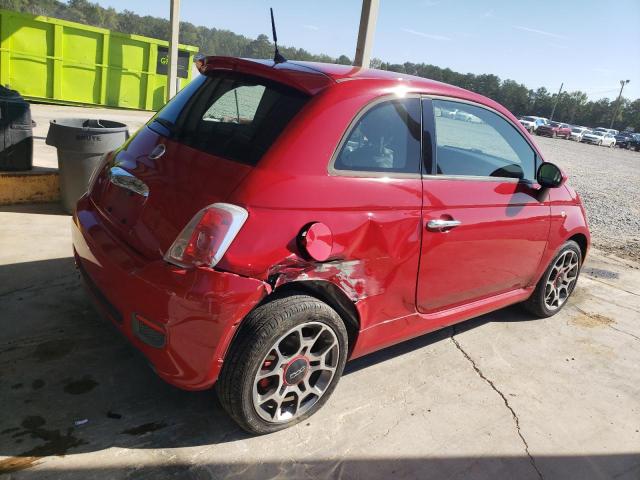  FIAT 500 2015 Красный