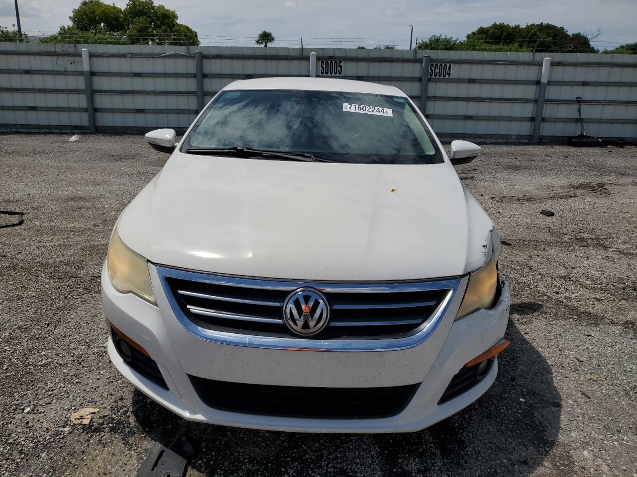 2010 Volkswagen Cc Sport VIN: WVWML7AN0AE504872 Lot: 71602244