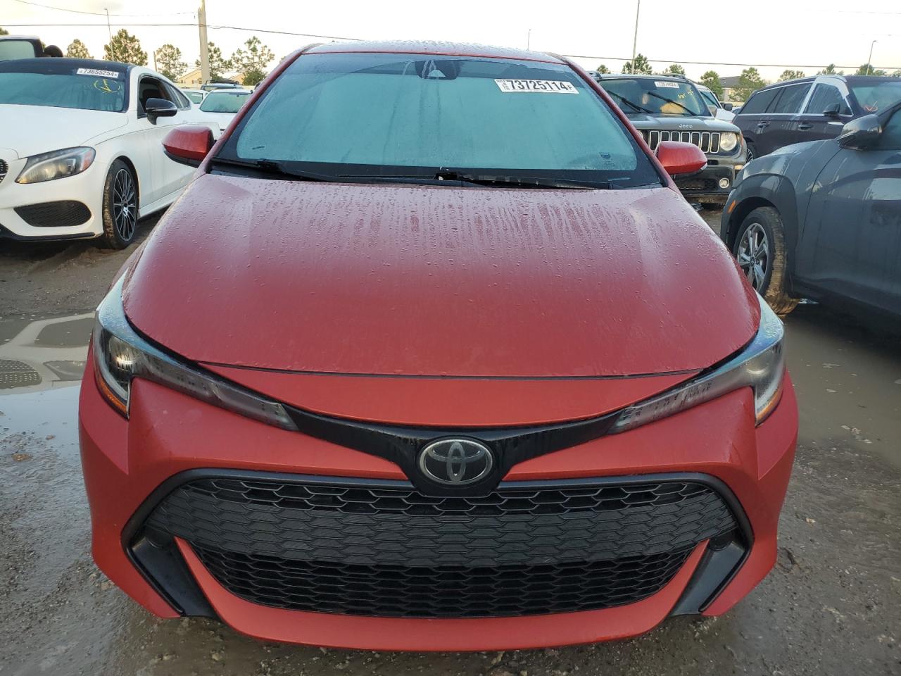 2019 Toyota Corolla Se VIN: JTNK4RBE0K3049349 Lot: 73725114