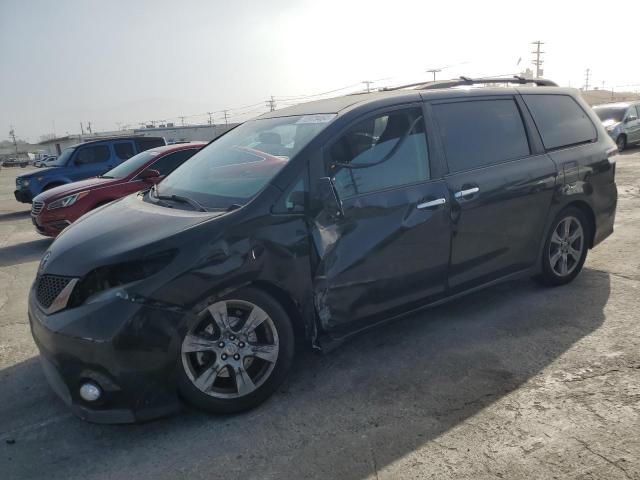  TOYOTA SIENNA 2017 Black