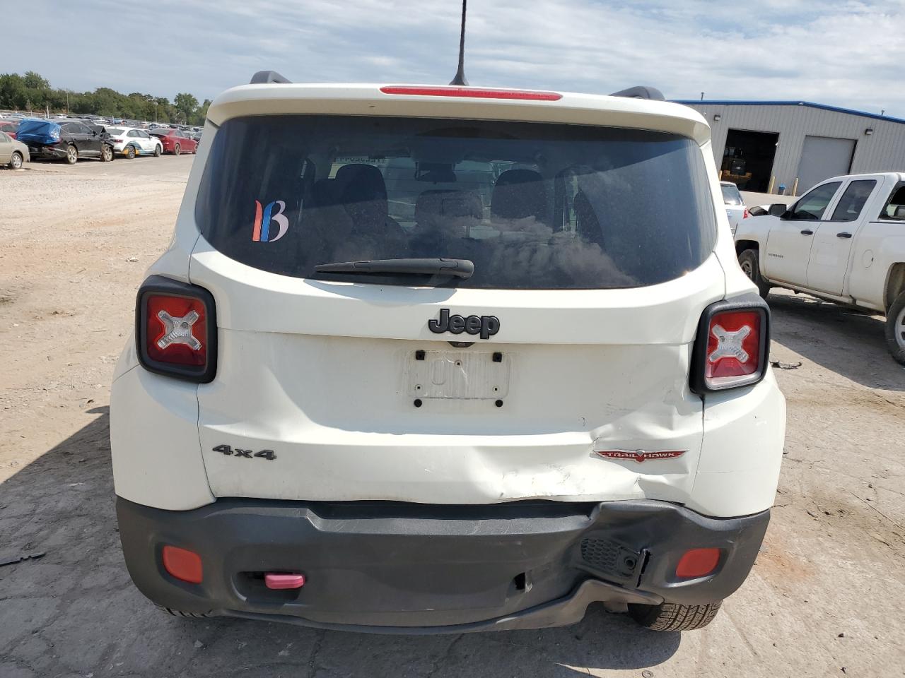 2017 Jeep Renegade Trailhawk VIN: ZACCJBCB4HPE72484 Lot: 72292544