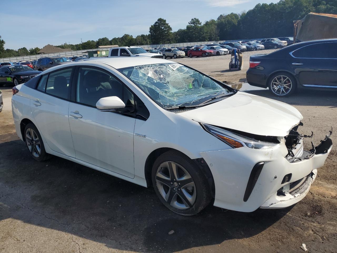 VIN JTDKARFU1L3124687 2020 TOYOTA PRIUS no.4