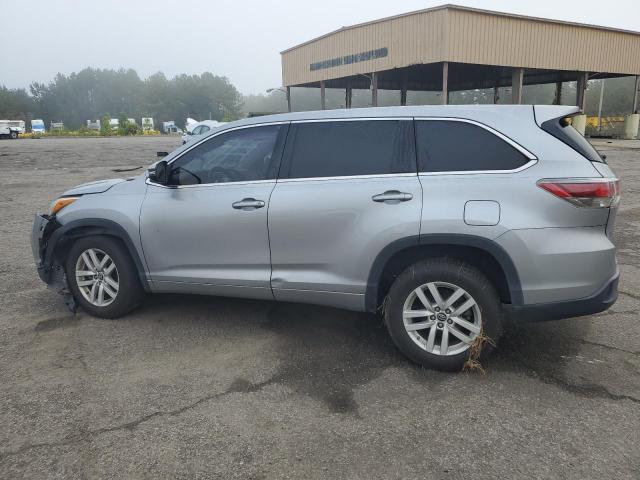  TOYOTA HIGHLANDER 2016 Srebrny