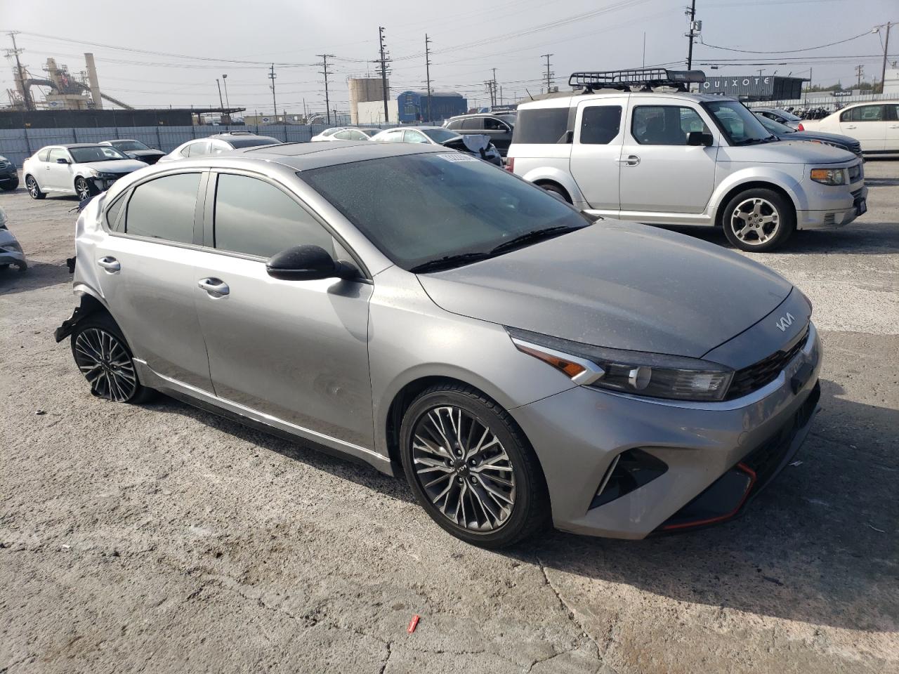 2023 Kia Forte Gt Line VIN: 3KPF54AD4PE596090 Lot: 73222694