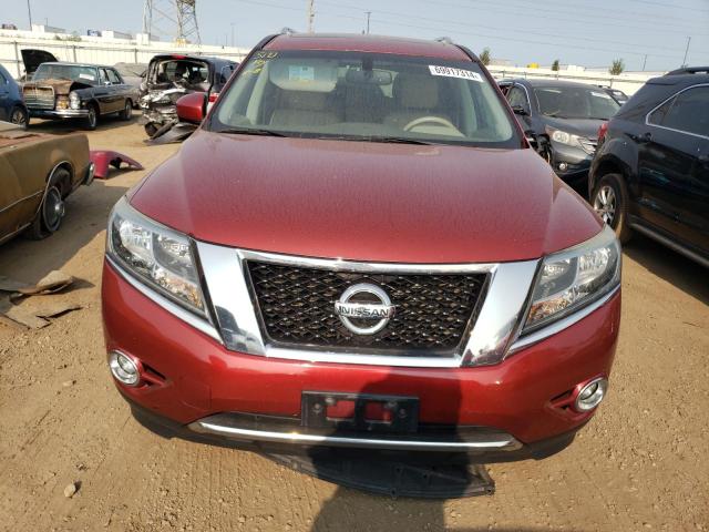  NISSAN PATHFINDER 2015 Red