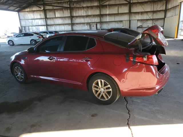 Sedans KIA OPTIMA 2012 Red