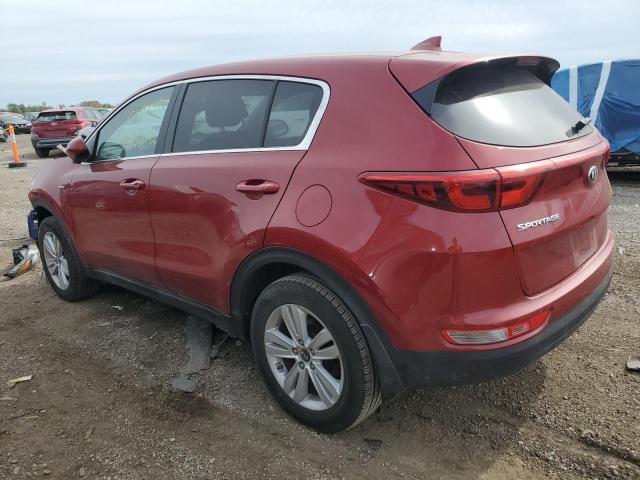  KIA SPORTAGE 2018 Czerwony