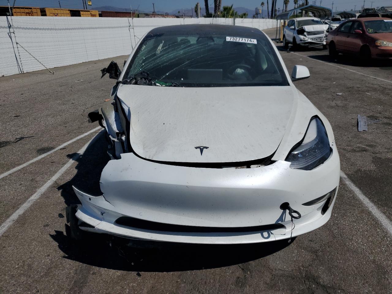 VIN 5YJ3E1EB8NF357630 2022 TESLA MODEL 3 no.5