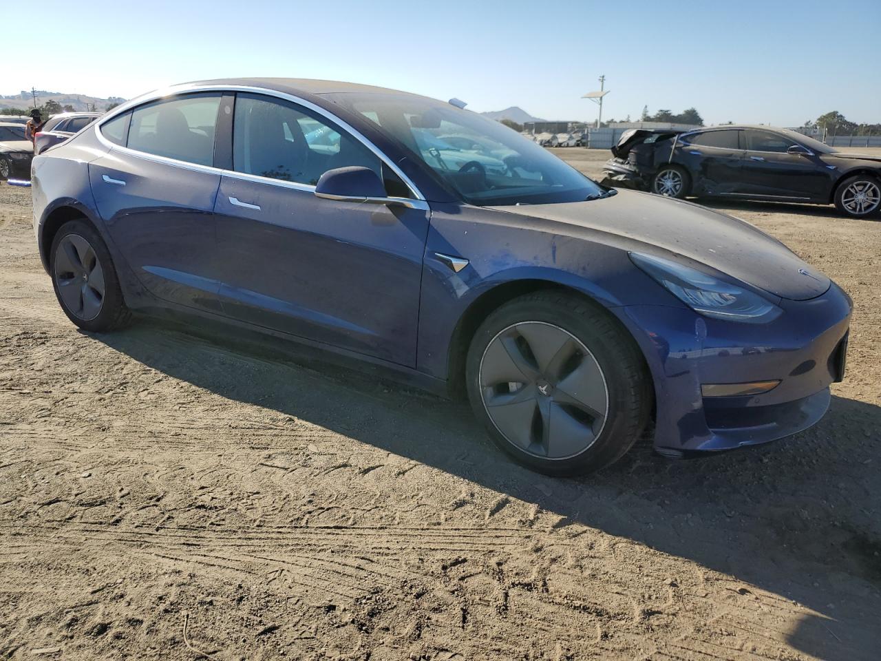 VIN 5YJ3E1EA5KF449443 2019 TESLA MODEL 3 no.4