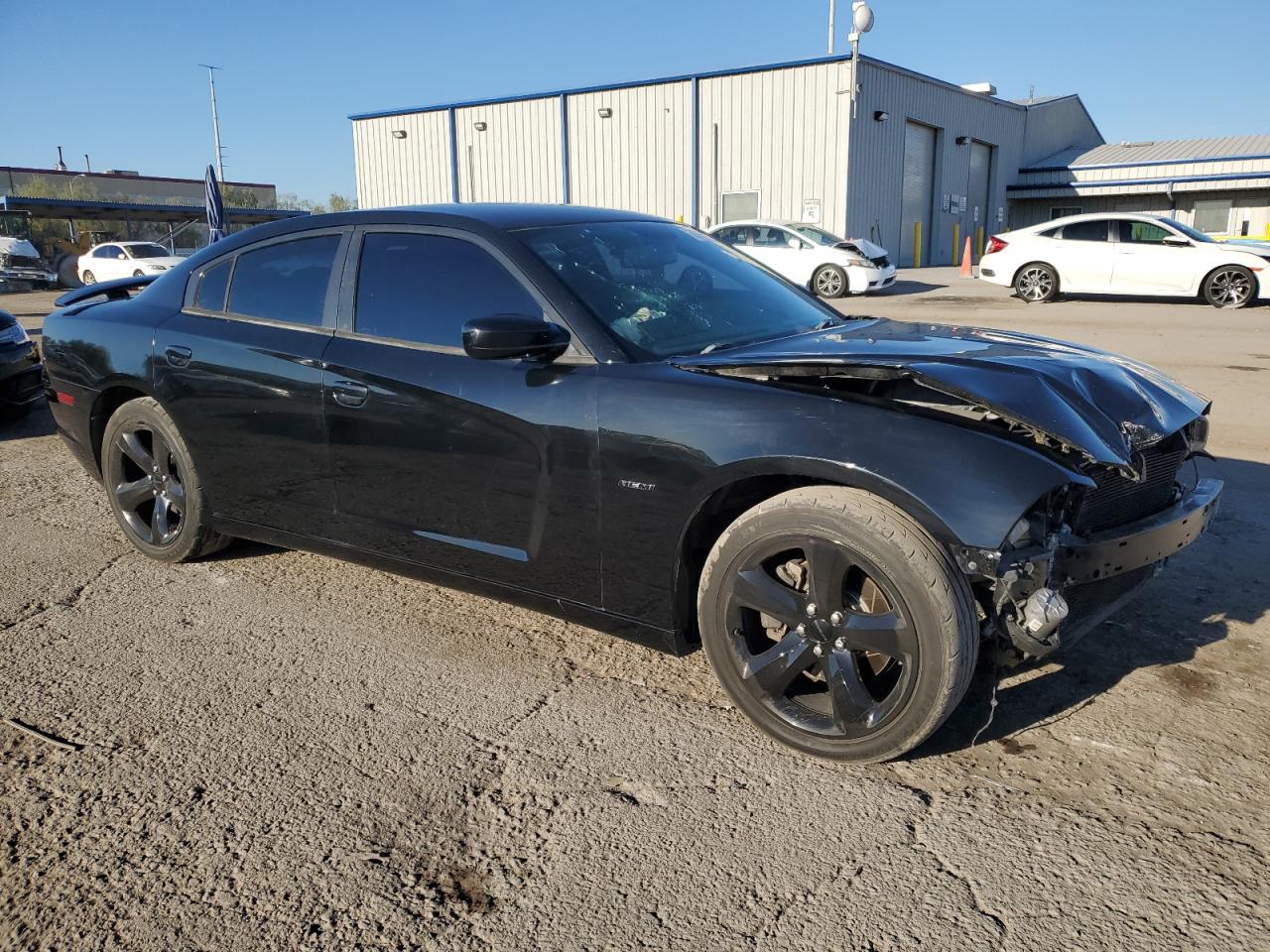 VIN 2C3CDXCT2EH232316 2014 DODGE CHARGER no.4