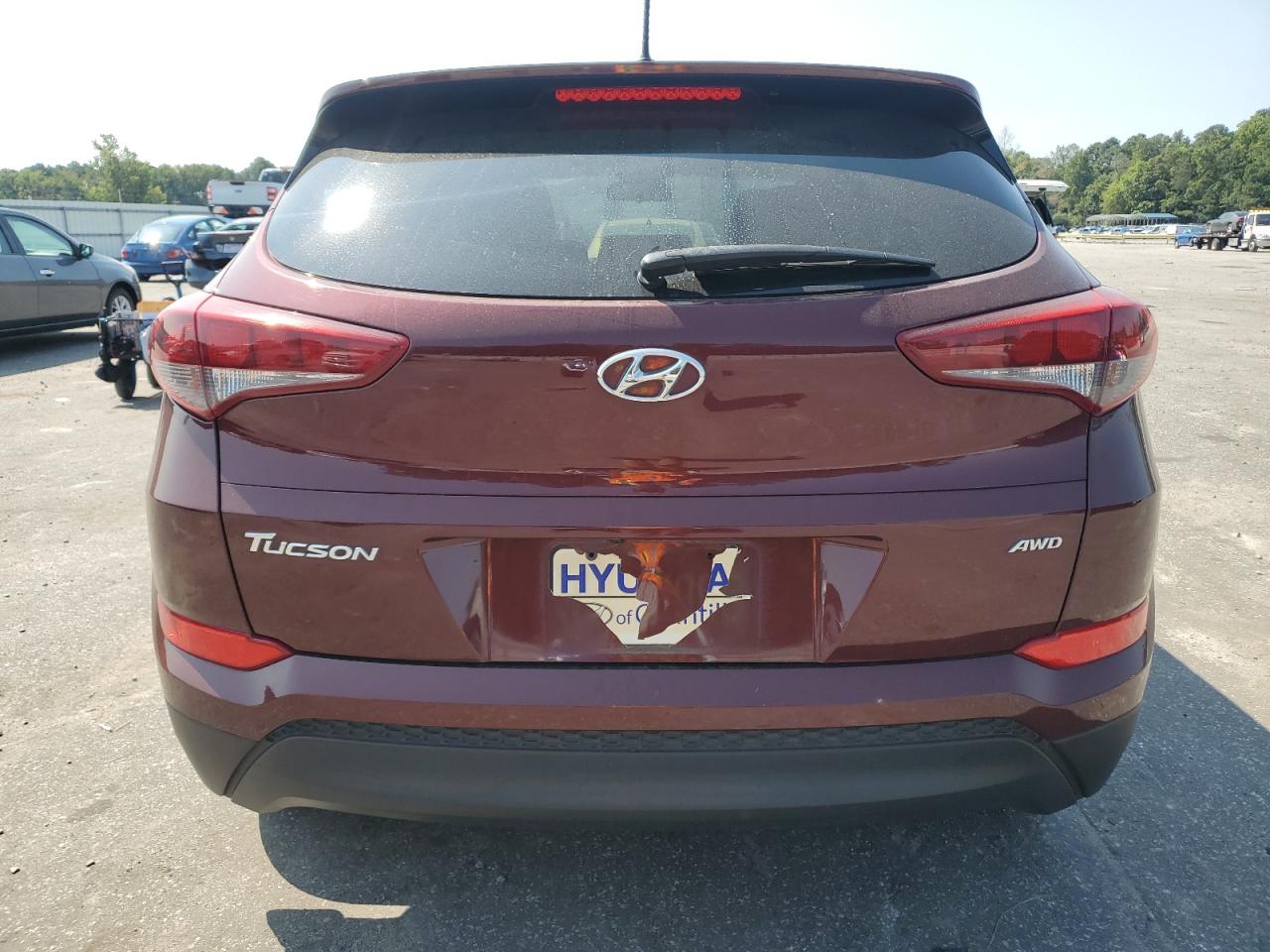 KM8J3CA41GU035448 2016 Hyundai Tucson Limited