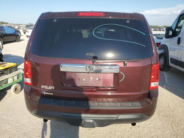  HONDA PILOT 2014 Burgundy