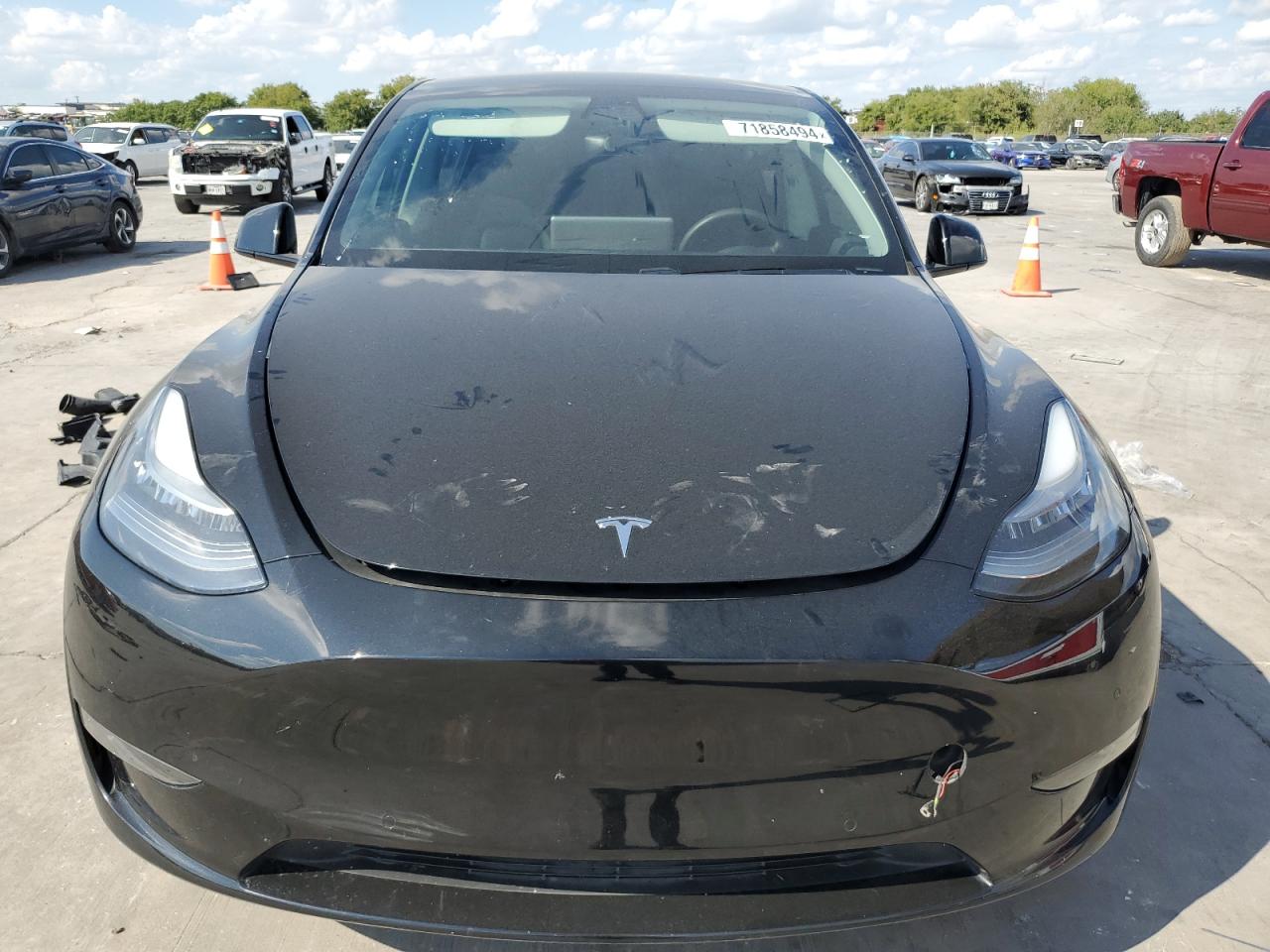 2021 Tesla Model Y VIN: 5YJYGDEE9MF080741 Lot: 71858494