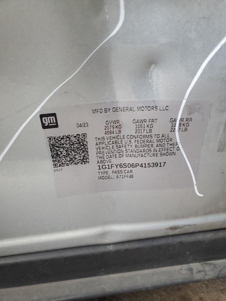 1G1FY6S06P4153917 2023 Chevrolet Bolt Euv Lt