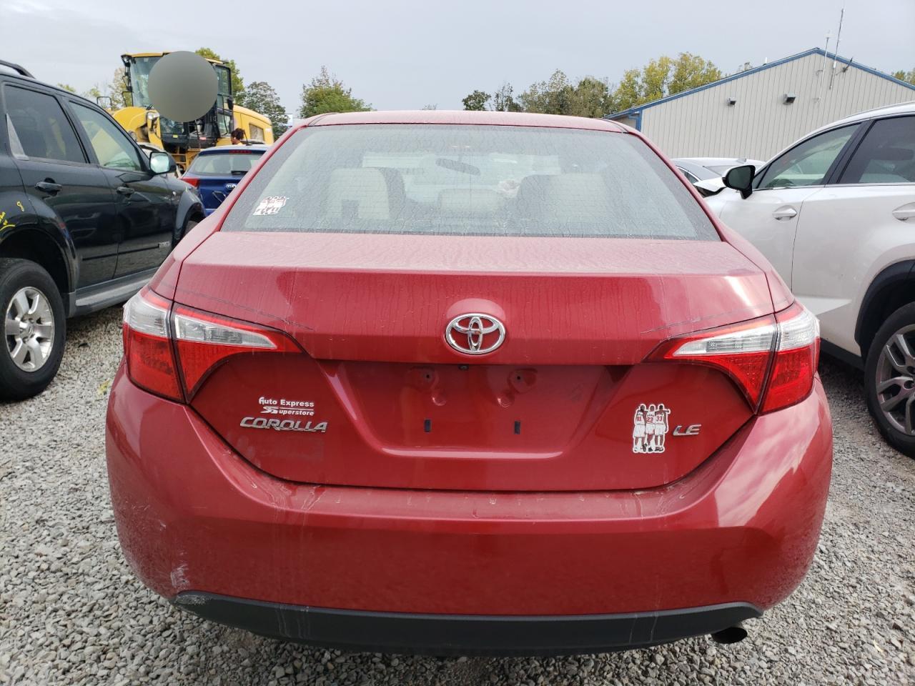 VIN 2T1BURHE5GC496138 2016 TOYOTA COROLLA no.6