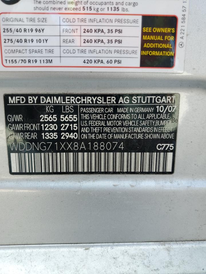 2008 Mercedes-Benz S-klasse - Image 13