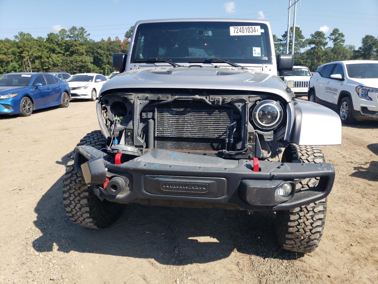 1C4BJWFG8EL223499 2014 Jeep Wrangler Unlimited Rubicon