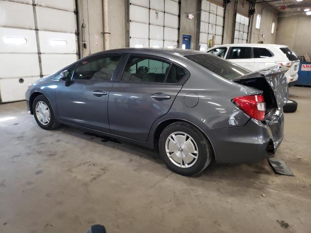  HONDA CIVIC 2012 Gray