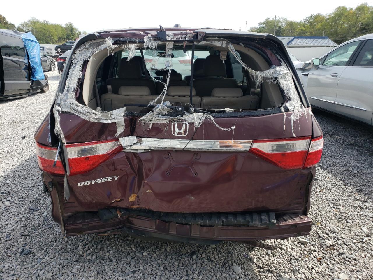 2012 Honda Odyssey Exl VIN: 5FNRL5H61CB098398 Lot: 71286604