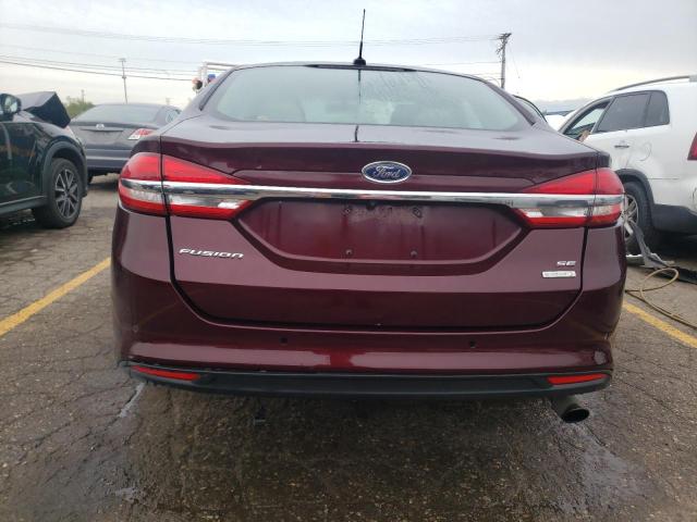  FORD FUSION 2018 Burgundy