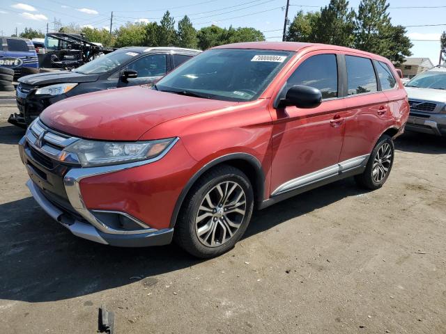  MITSUBISHI OUTLANDER 2017 Червоний