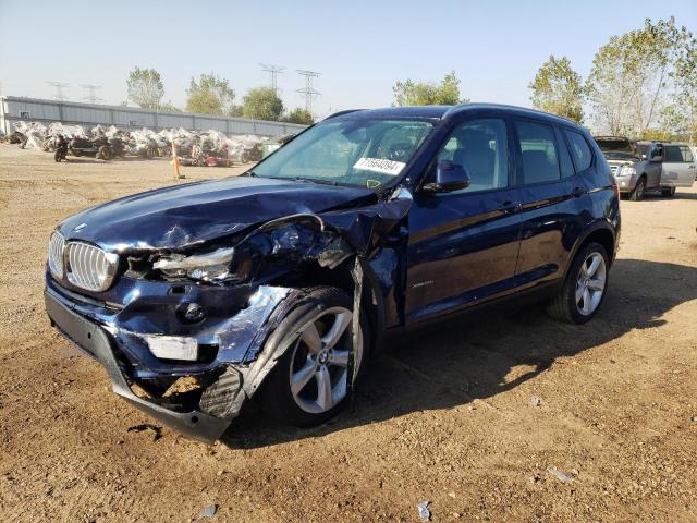  BMW X3 2017 Синий