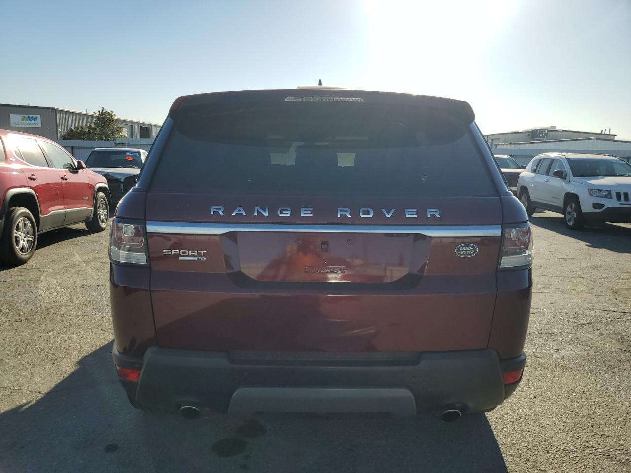 2016 Land Rover Range Rover Sport Hse VIN: SALWR2VF9GA647230 Lot: 71451554