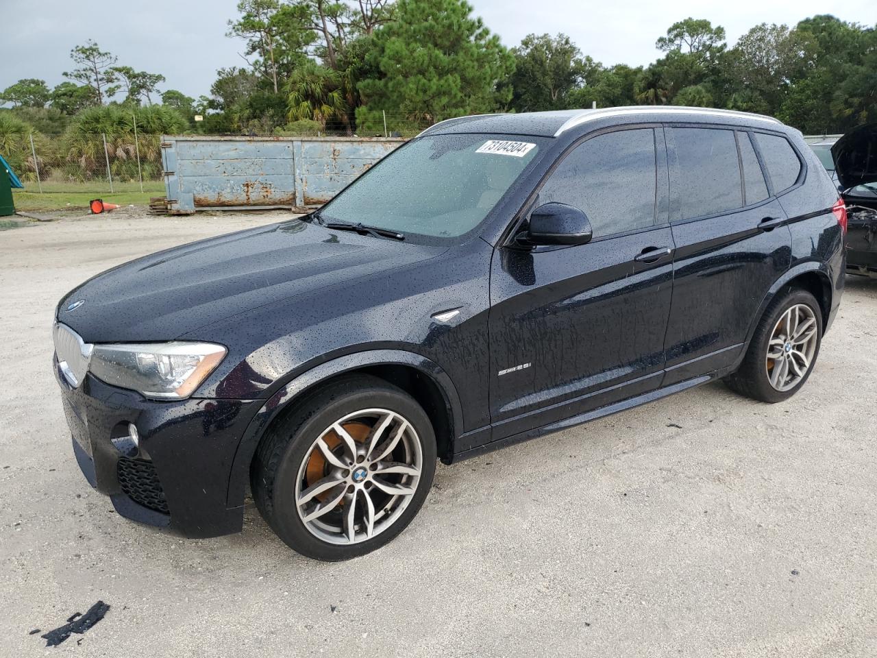 VIN 5UXWZ7C50H0V85110 2017 BMW X3 no.1