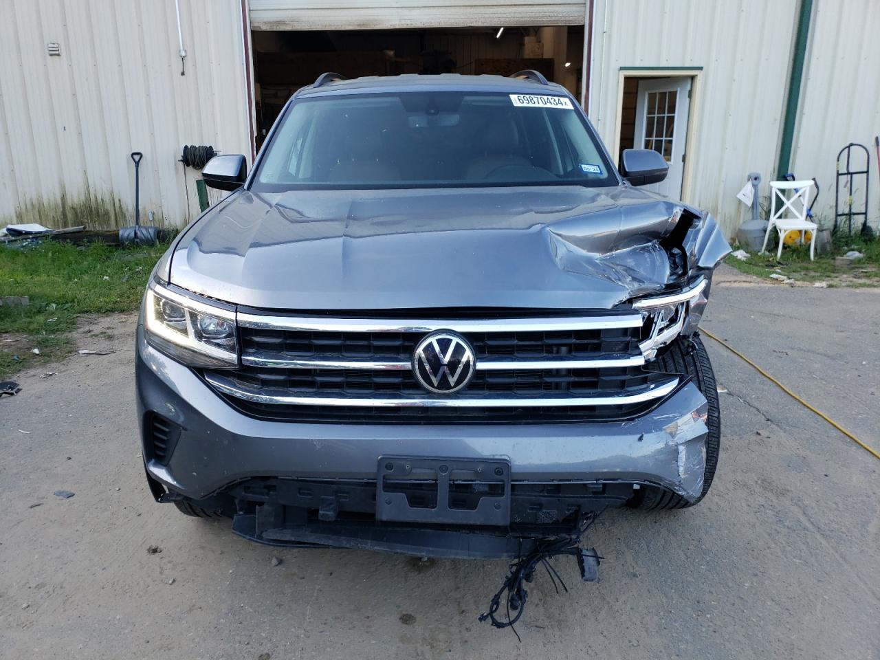 2022 Volkswagen Atlas Se VIN: 1V2WR2CA0NC540839 Lot: 69870434