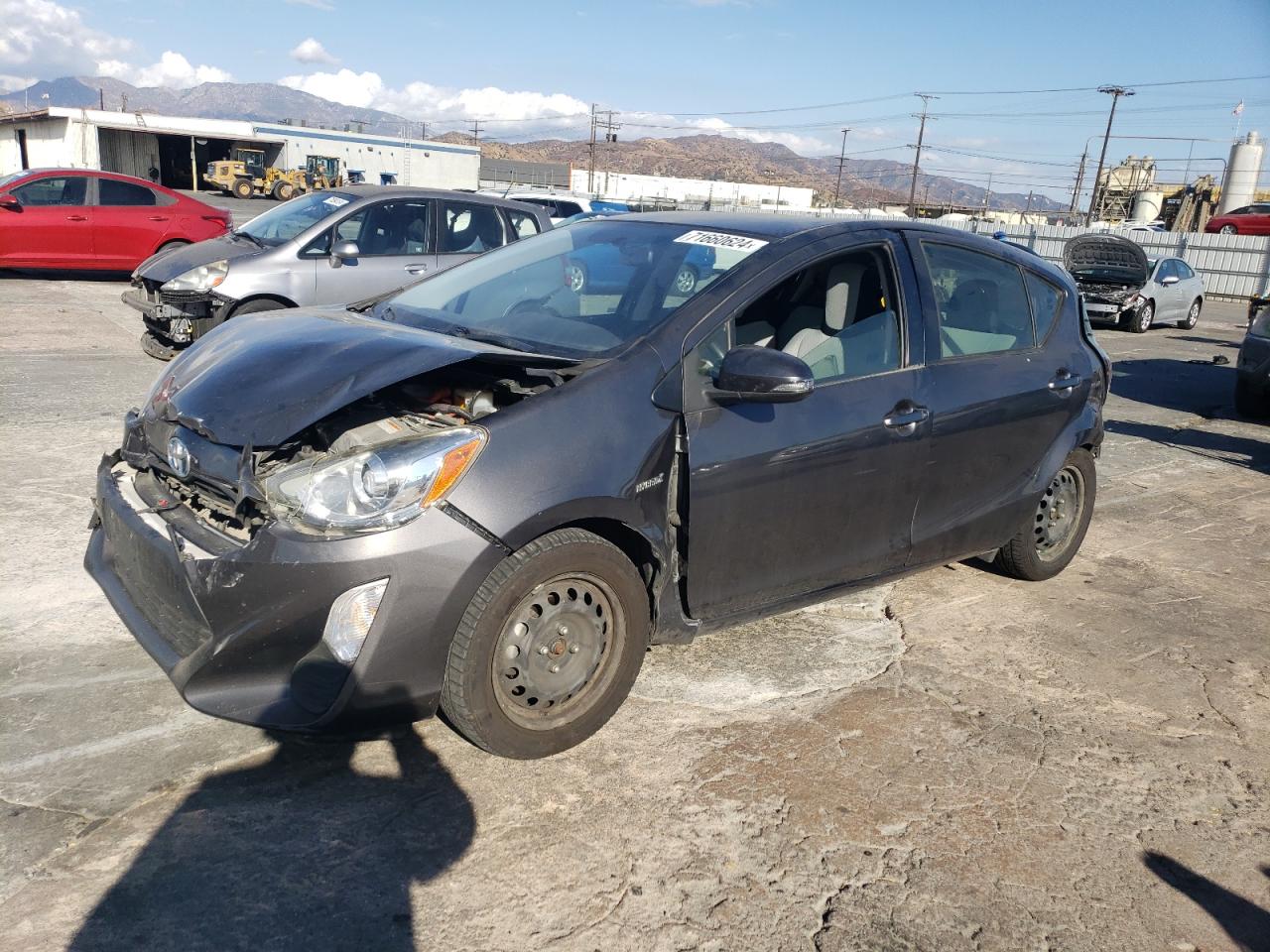 VIN JTDKDTB30G1121637 2016 TOYOTA PRIUS no.1