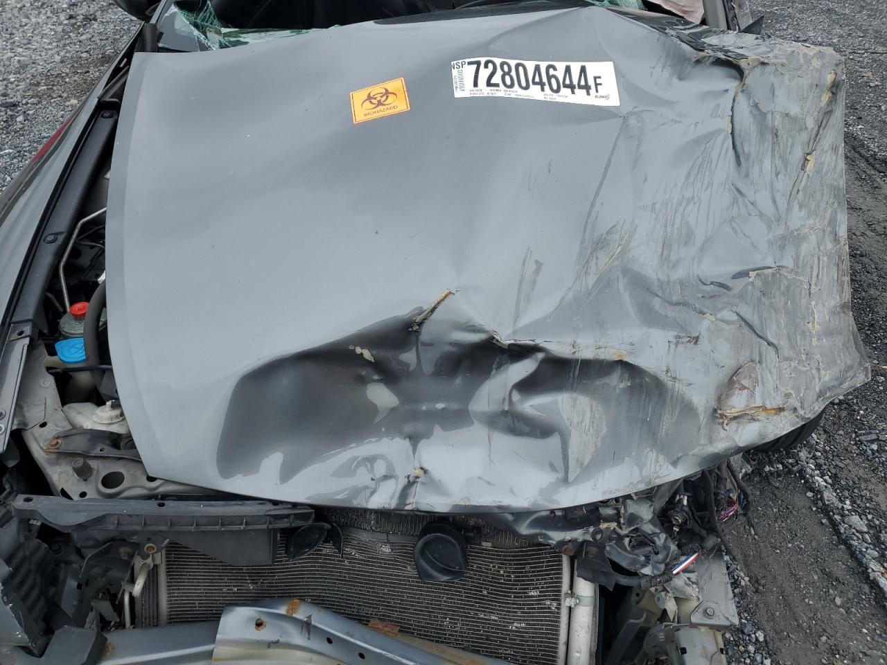 2011 Honda Accord Ex VIN: 1HGCS1B72BA009482 Lot: 72804644