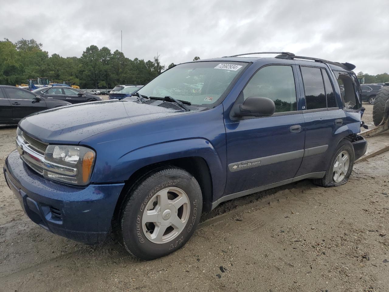 2003 Chevrolet Trailblazer VIN: 1GNDT13S432287466 Lot: 72692934