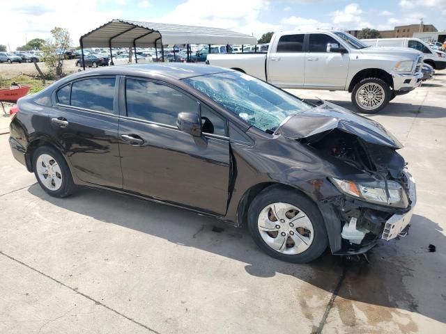  HONDA CIVIC 2013 Brown