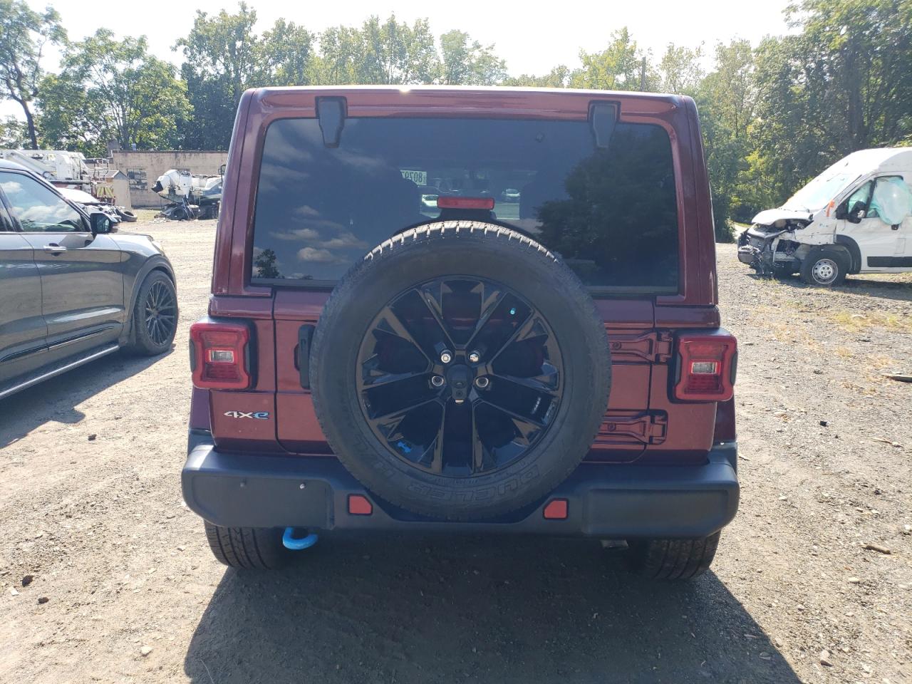 2022 Jeep Wrangler Unlimited Sahara 4Xe VIN: 1C4JJXP62NW170448 Lot: 80797235