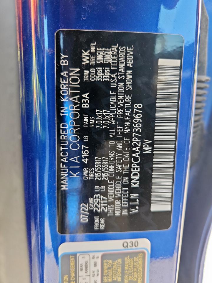 2023 Kia Seltos Lx VIN: KNDEPCAA2P7369678 Lot: 80702685