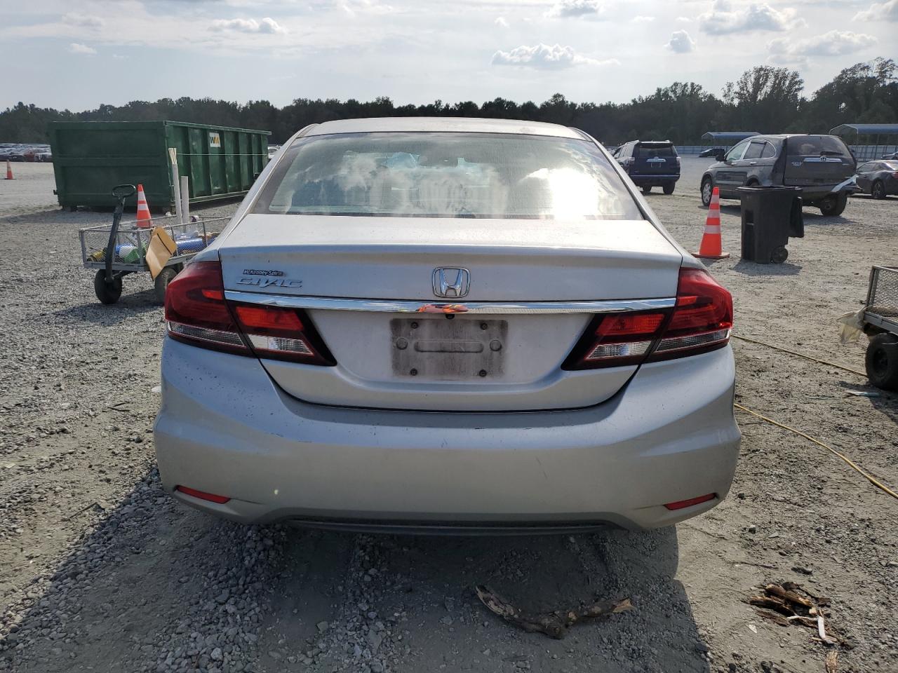 2014 Honda Civic Lx VIN: 2HGFB2F50EH525518 Lot: 81081675